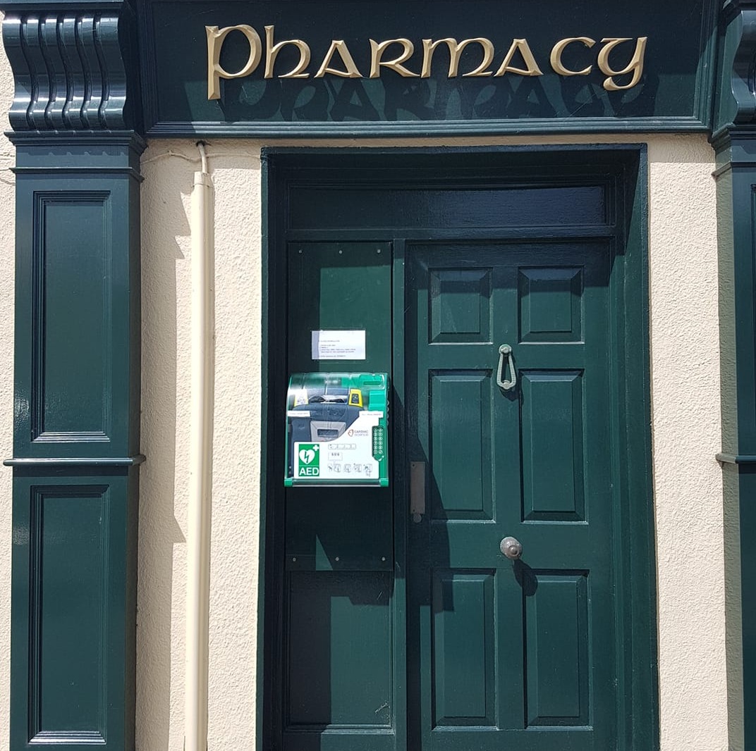 Carrigart Pharmacy historical entrance